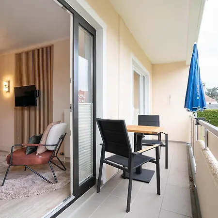 Apartment Solaris 1 Mit Balkon, Hundefreundlich Und Modern Groemitz